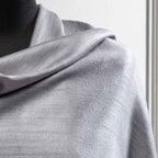 Πασμίνα Μονόχρωμη Αιγαίον Grey